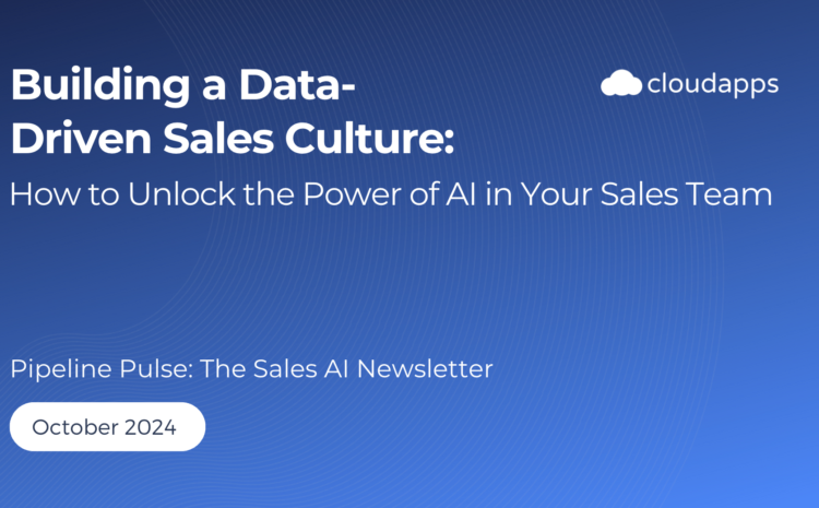  Building a Data-Driven Sales Culture: How to Unlock the Power of AI in Your Sales Team