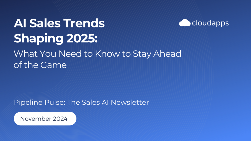 AI Sales Trends Shaping 2025