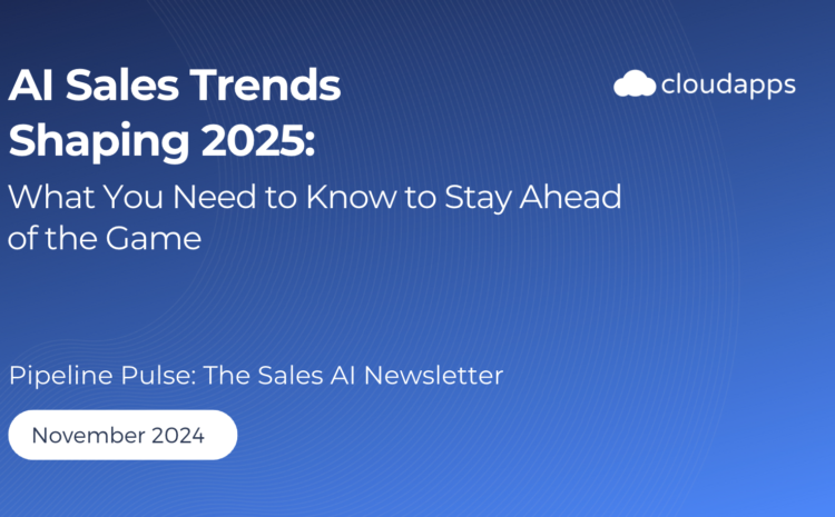  AI Sales Trends Shaping 2025